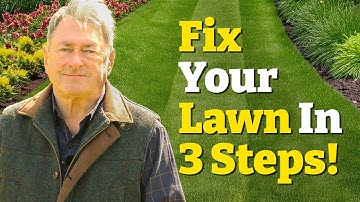 My 3-Step Fix for a Greener Lawn (Moss, Edges & Bald Patches Sorted!)