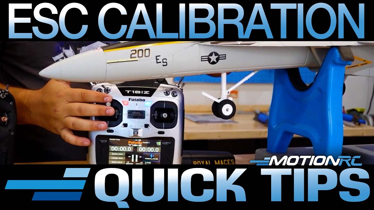 ESC Calibration Quick Tip Motion RC YouTube
