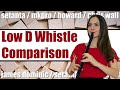 5 LOW D WHISTLES - SOUND COMPARISON | From £50 to £250 (Setanta, MKpro, Howard, Chris Wall, JDM)