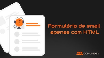 Enviar formulário de email apenas com HTML