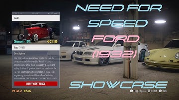 Need For Speed, Ford (1932) Showcase