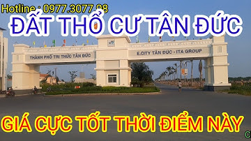 đất thổ cư đường a14 thuộc giai đoạn 2 | kdc tân đức | đức hòa