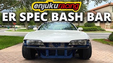 Installing My Enjuku Racing Bash Bar On My S14...