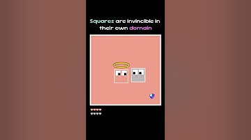 Squares are invincible in their domain #square #simulation #coding #battle #color #1v1
