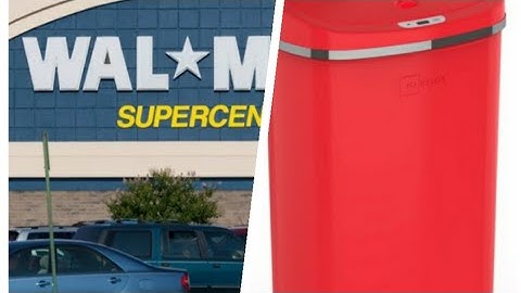 Walmart Motion Sensor Trash Can