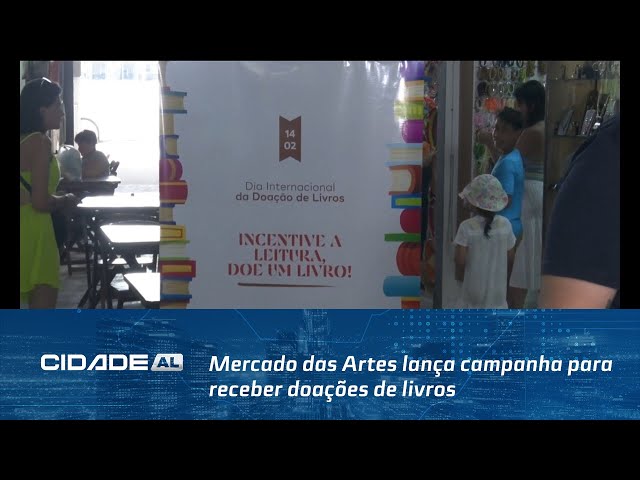 No Jaraguá: Mercado das Artes lança campanha para receber doações de livros