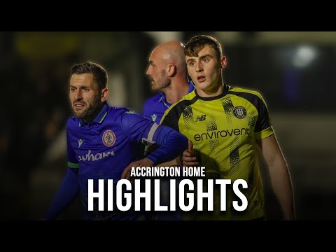 Harrogate Accrington Goals And Highlights