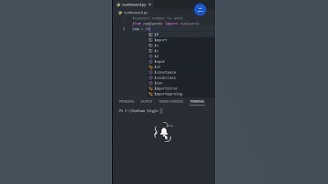convert number to words using python #shorts #shorts