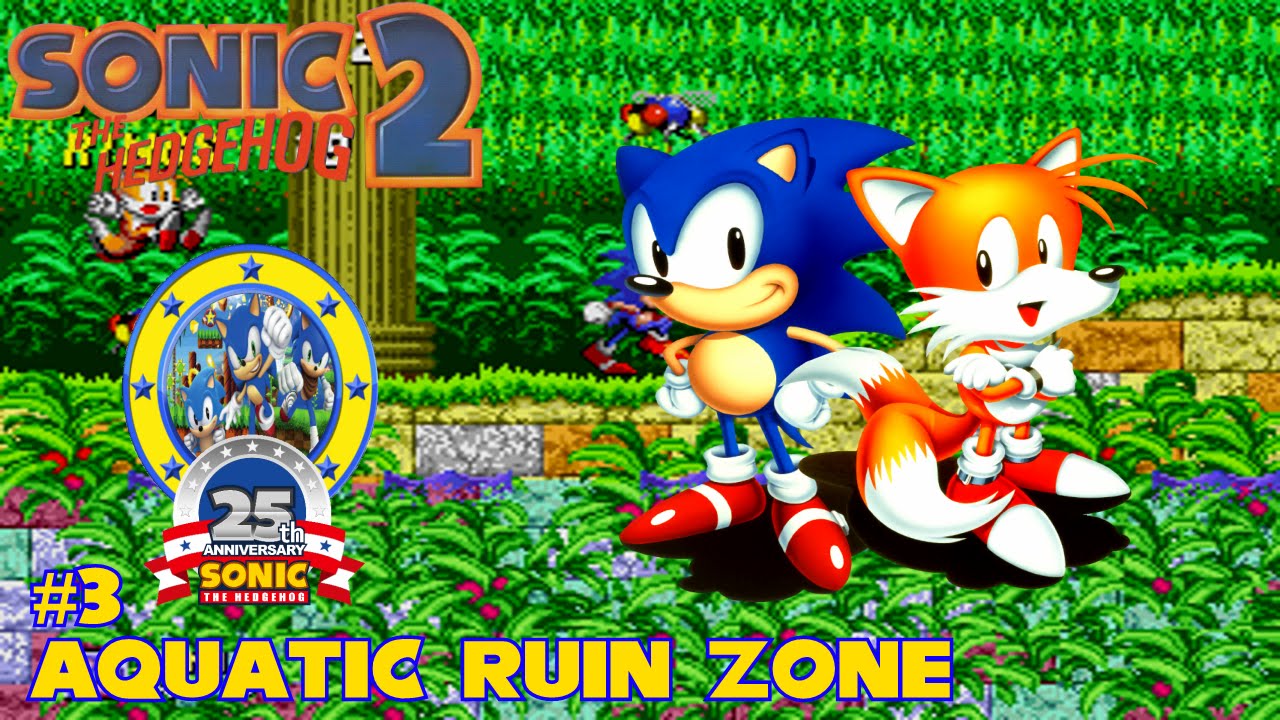 Sonic the Hedgehog 2 | Part 3 | Aquatic Ruin Zone | #25YearsOfSonic ...