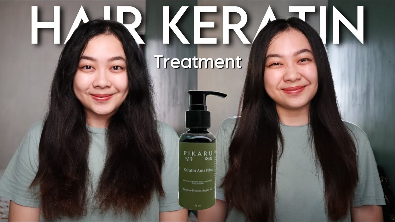 CARA HAIR KERATIN TREATMENT SENDIRI - PIKARU KERATIN ANTI FRIZZ - YouTube