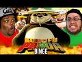 Kung Fu Panda 1, 2, 3 & 4 FIRST TIME REACTION