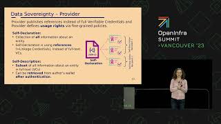 Fostering Data Sovereignty of OpenStack operated Clouds with Gaia X Self Descriptions