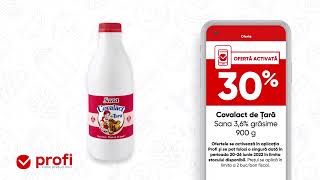 Descarcă Aplicația Profi, Activează Oferta Și Ai Sana, Covalact De Țară, 900G, Cu 30% Reducere