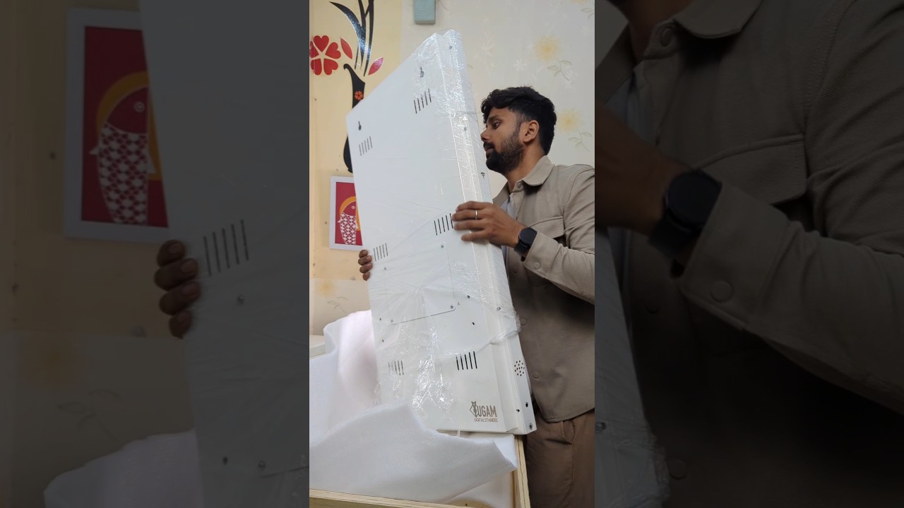 Yugam 2in1 Digital standee Signage Display wall mound and Floor stand