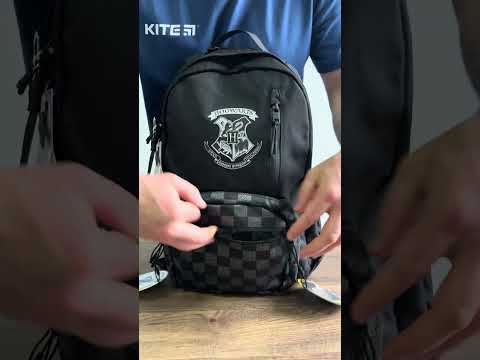 Рюкзак Kite Education teens Harry Potter HP25-949M, 41x28x11 см, 130-145 см, видео 1
