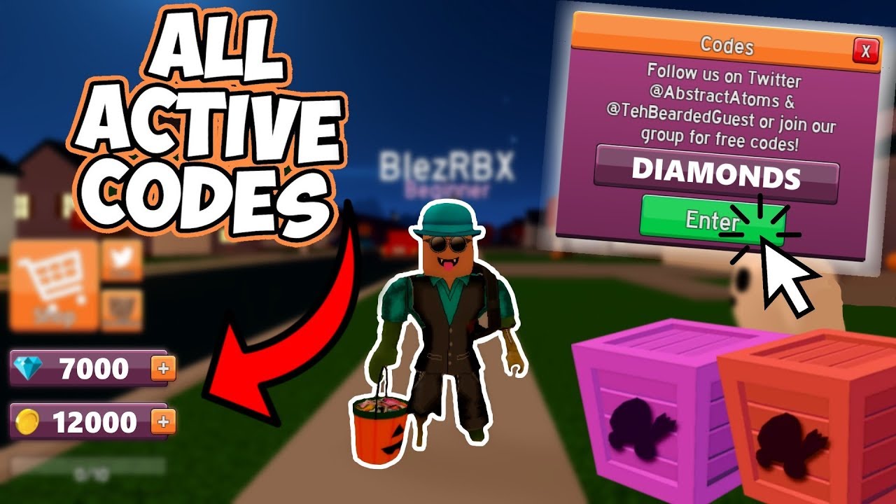 Roblox Trick Or Treat Simulator Codes