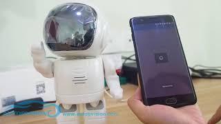 960P Wireless Audio astronaut surveillance camera Wifi Wireless p2p IP Wifi Robot camara