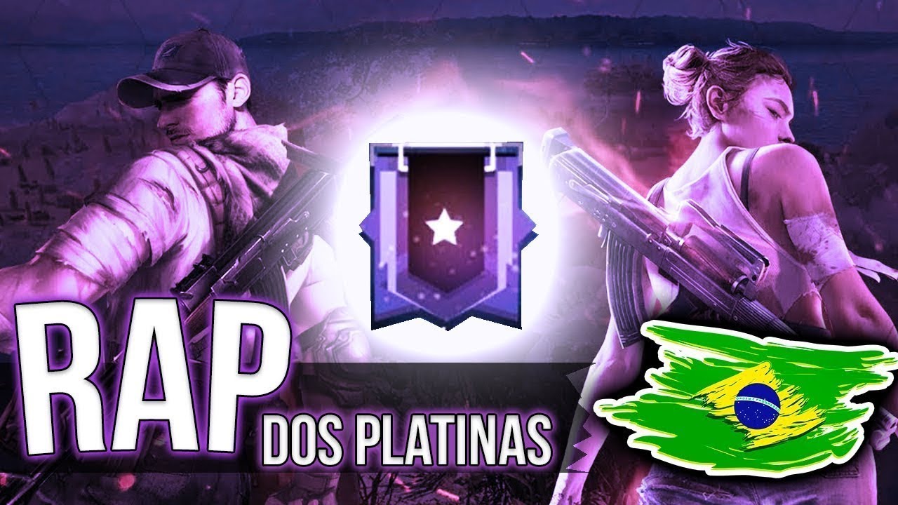 RAP DOS PLATINAS (RESPOSTA AOS MESTRES) FREE FIRE | BLACKSAGARO