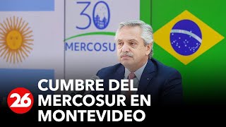 EN VIVO DESDE URUGUAY | Alberto Fernández asume la presidencia pro-témpore del Mercosur