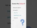 What is the output of this program?🔥🔥🔥 #codingbasics #programmingbasics