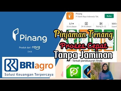 PINJAMAN TENANG(PINANG)BRI AGRO TERBARU 2022