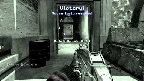 MW3 Preemptive semtex throw game winning kill