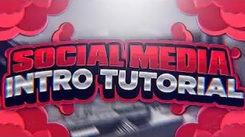 How to make a social media Intro ( Android, IOS) #Venture