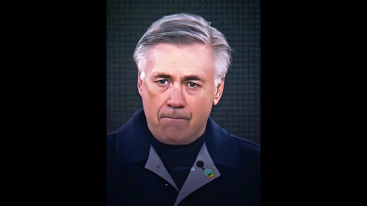 They did Ancelotti dirty 💔