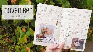 November Bullet Journal Plan With Me + October Flipthrough by Esmee Heebing 3,492 views 5 years ago 13 minutes, 17 seconds