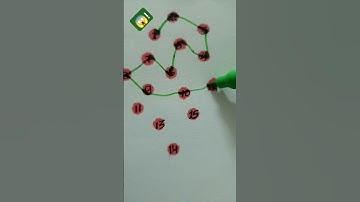 Draw the checkered path with numbers of the public#trending#shorts #video#ytshorts