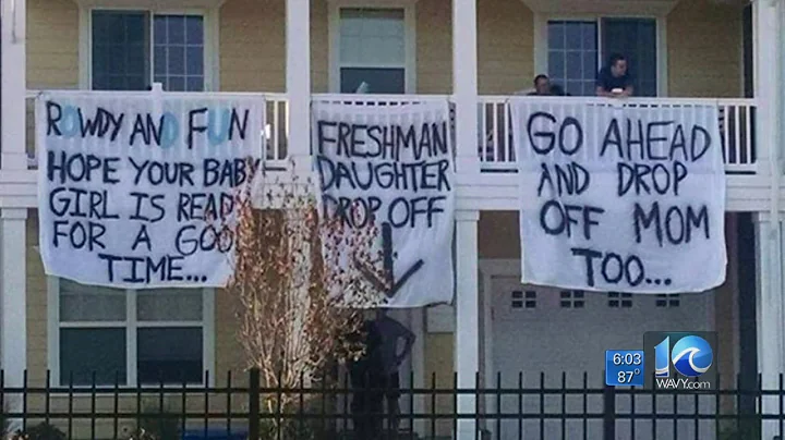 ODU Fraternity suspended over home-made signs