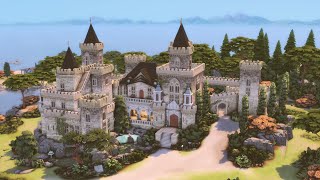 Windenburg Castle Estate   The Sims 4 | Speed Build No CC