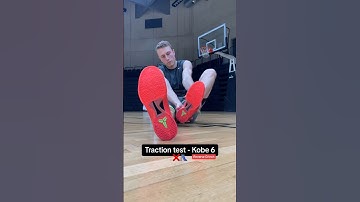 Traction test of the Kobe 6 “Reverse Grinch” 🐍🎅