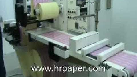 Label Slitting Rewinder & Inspection Machine