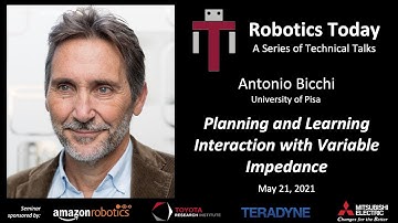 Planning and Learning Interaction with Variable Impedance - Antonio Bicchi