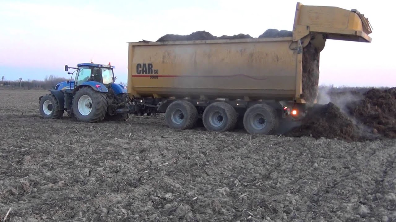 New Holland T7050 & peecon cargo