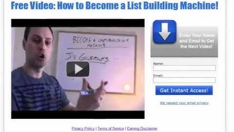 Squeeze Page Template