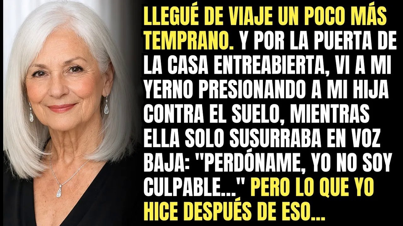 Llegué A Casa Antes Y Encontré A Mi Hija Siendo Inmovilizada Por Su Propio Esposo, Suplicando Ayuda.