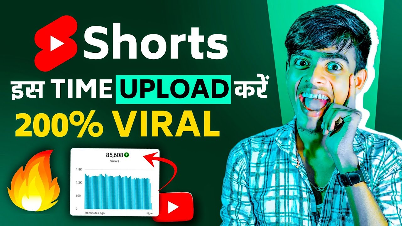 Best Time to Upload Shorts on YouTube Shorts Video Viral 200 🔥 YouTube