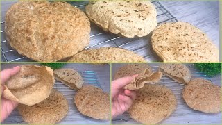 طريقة عيش الشوفان السريع للدايت و مرضي السكر |شاهد الوصفه علي الرابط بصندوق الوصف Oat Bread shorts