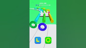 Blob Shifter 3D Level 1486 | Cubic Gaming #shorts #youtubeshorts #gaming