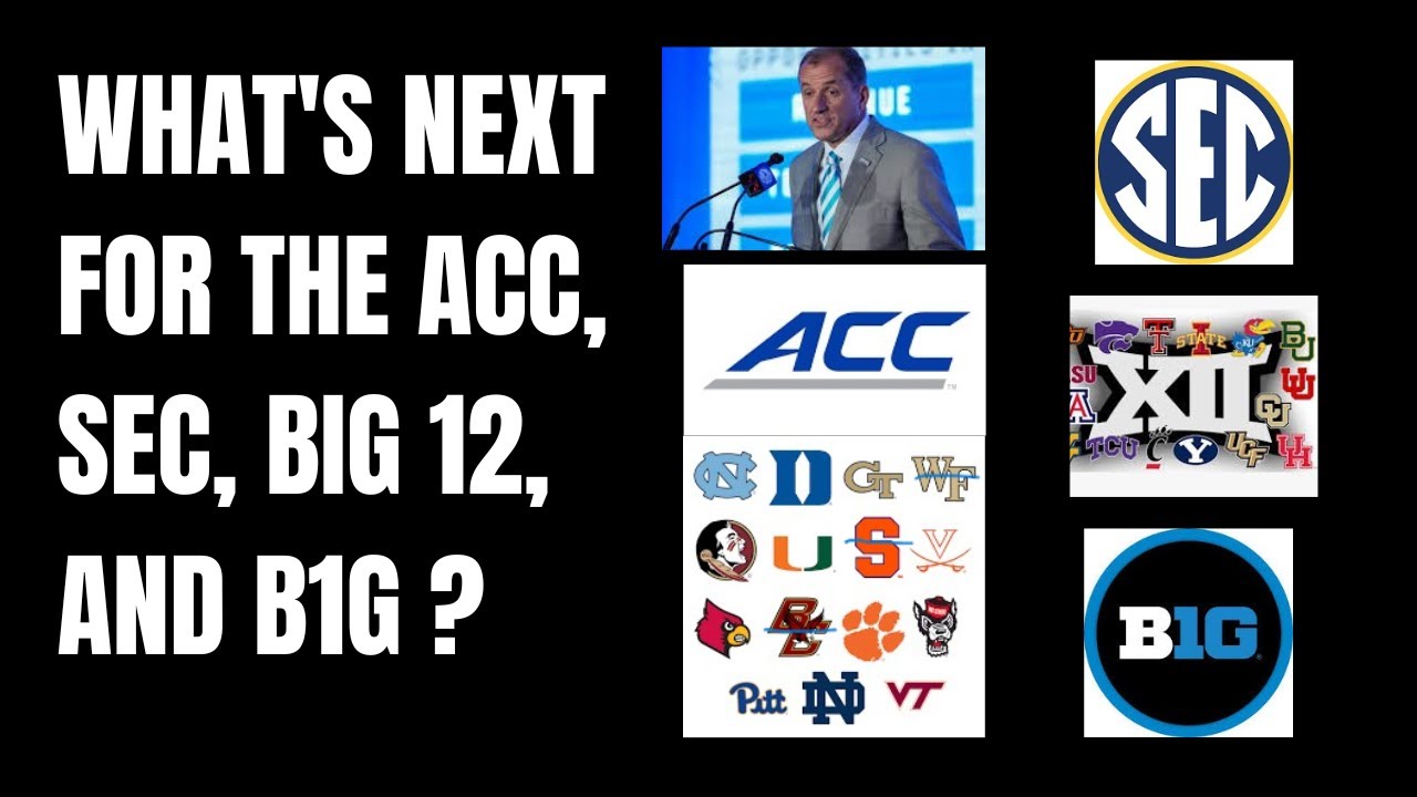 College Football Relignment: With the ACC Conference, Who's Goes Where ...