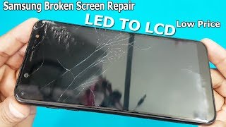 Samsung Mobile LED Display Replacing With Low Cost LCD Display || Restoration broken Display