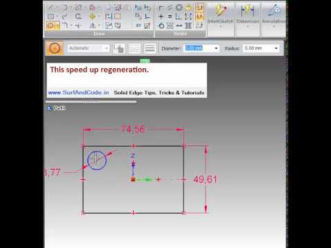 Solid Edge Video Quick Tip #040