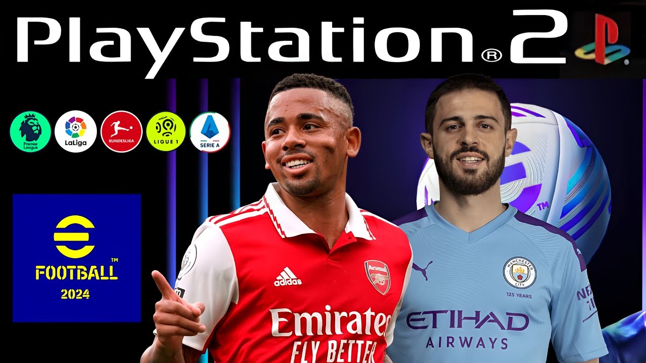 PES 2024 PS2 ISO DOWNLOAD EFOOTBALL ATUALIZADO YouTube