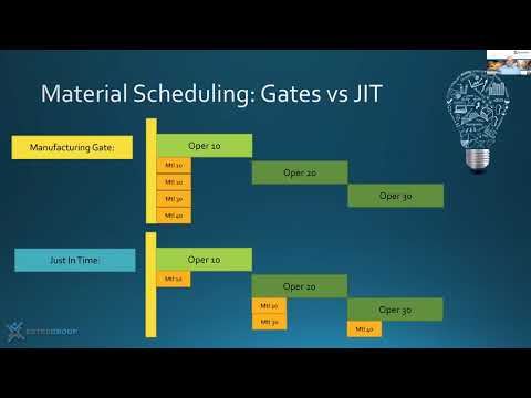 Utilizing the Epicor Production Planner Workbench