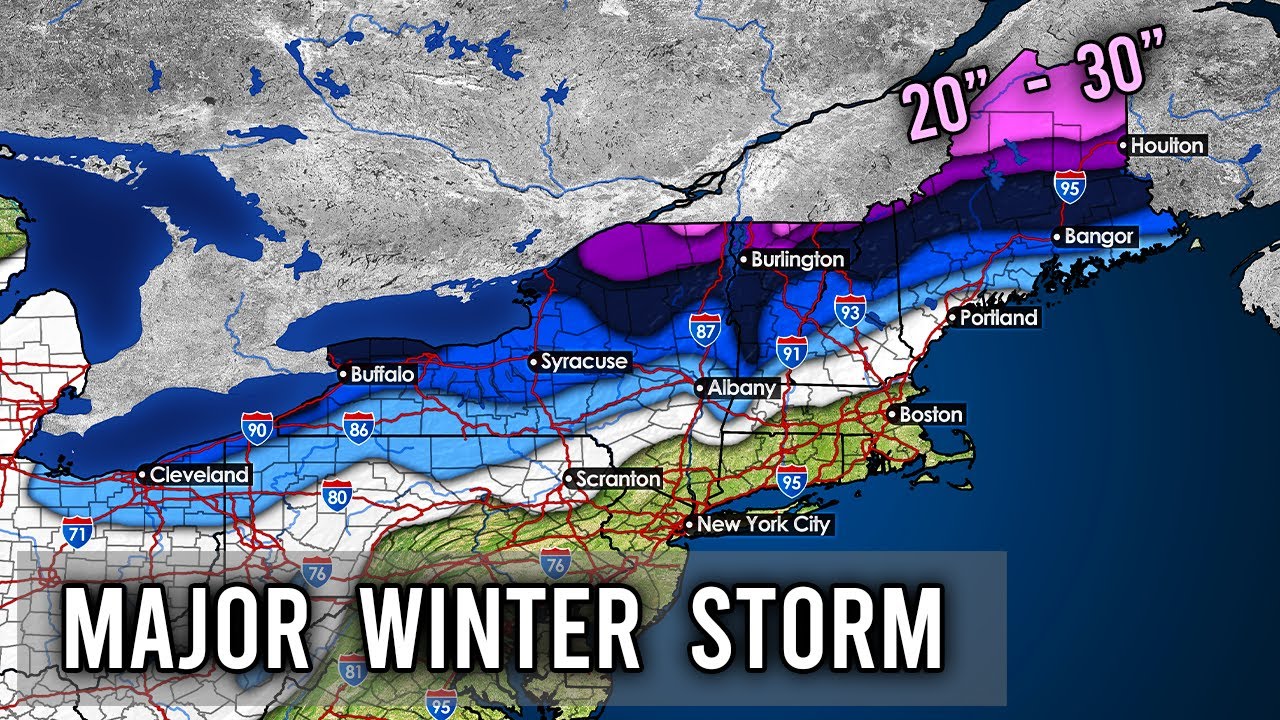 Major Winter Storm - YouTube