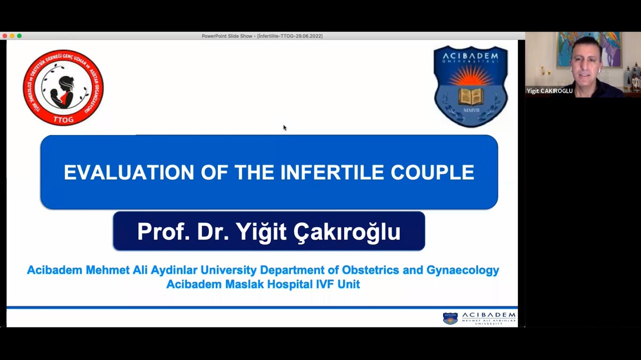 İnfertil Çifte Yaklaşım - Prof. Dr. Yiğit Çakıroğlu
