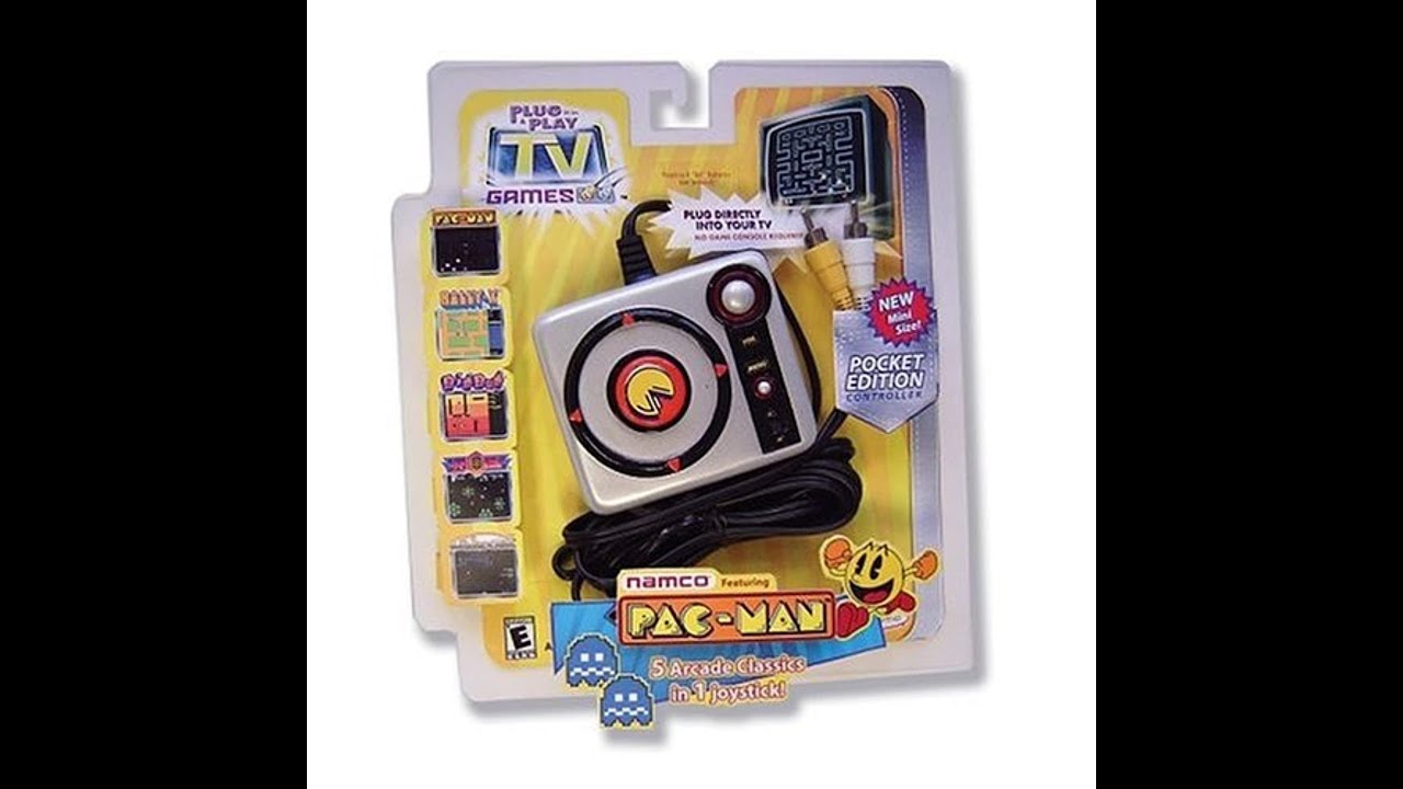 Plug n Play Games: Namco Featuring Pac-Man Pocket Edition - YouTube