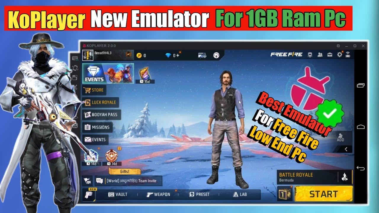 New Emulator For 1GB Ram Low End PC Without Graphics Card KoPlayer new-emulator-for-1gb-ram-low-end-pc-without-graphics-card-koplayer